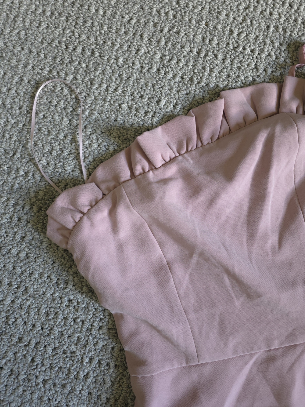 Two Sisters One-Shoulder Ruffle Peplum Top - Picture 12 of 16